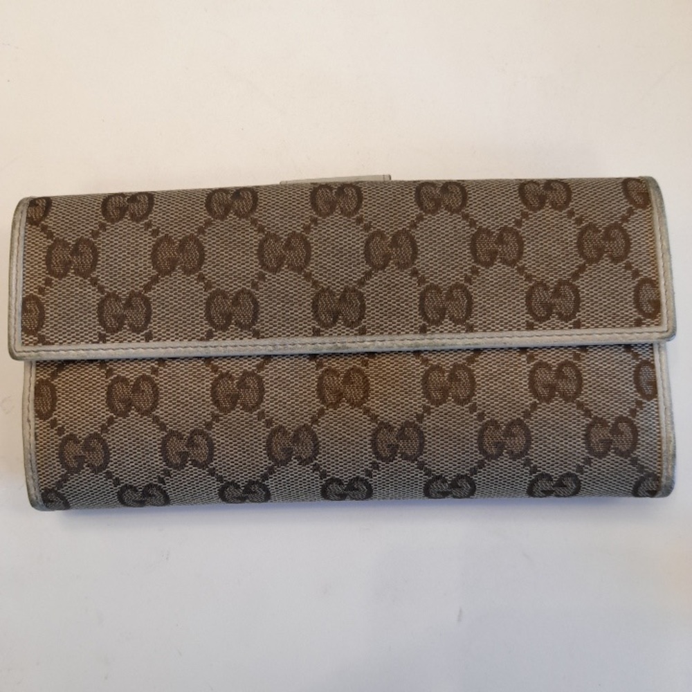 Gucci monogram wallet